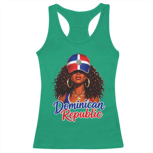 Dominican Republic Princess Racerback Tank Top Melanin Afro Girl Heritage Gift for Black Girls TS10 Irish Green Print Your Wear