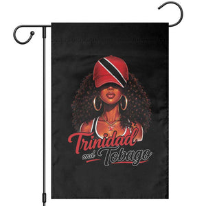 Trinidad and Tobago Afro Girl Garden Flag Trini Black Queen Caribbean Pride Heritage Gift TS10 Black Print Your Wear