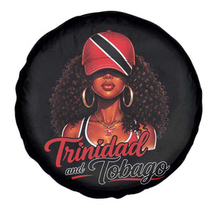 Trinidad and Tobago Afro Girl Spare Tire Cover Trini Black Queen Caribbean Pride Heritage Gift TS10 Print Your Wear