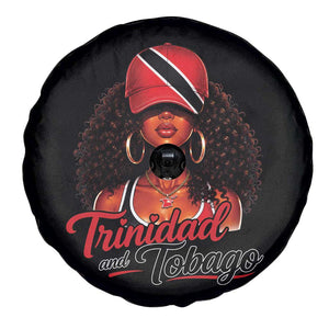 Trinidad and Tobago Afro Girl Spare Tire Cover Trini Black Queen Caribbean Pride Heritage Gift TS10 Print Your Wear