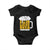 Oktoberfest Drinking Baby Onesie Ich Liebe Bier Octoberfest German TS10 Black Print Your Wear