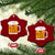 Oktoberfest Drinking Ceramic Ornament Ich Liebe Bier Octoberfest German TS10 Print Your Wear