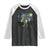 Funny Oktoberfest Bigfoot Raglan Shirt Starry Night German Sasquatch Beer Lederhose TS10 Black White Print Your Wear