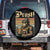 Oktoberfest Bigfoot Spare Tire Cover Vintage German Sasquatch Drinking Prost Lederhose TS10 No hole Black Print Your Wear