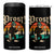 Oktoberfest Bigfoot Alien Beer 4 in 1 Can Cooler Tumbler Retro German Sasquatch Beer TS10 One Size: 16 oz Black Print Your Wear