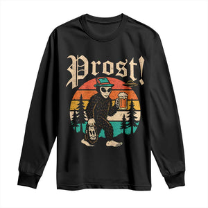Oktoberfest Bigfoot Alien Beer Long Sleeve Shirt Retro German Sasquatch Beer TS10 Black Print Your Wear