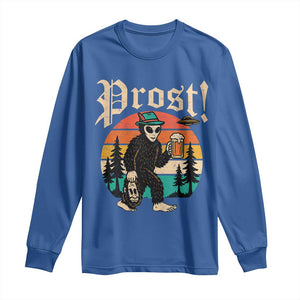 Oktoberfest Bigfoot Alien Beer Long Sleeve Shirt Retro German Sasquatch Beer TS10 Royal Blue Print Your Wear