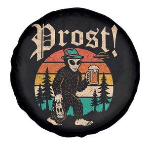 Oktoberfest Bigfoot Alien Beer Spare Tire Cover Retro German Sasquatch Beer TS10 Print Your Wear