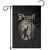 Oktoberfest Bigfoot Garden Flag Vintage Forest Sasquatch Drinking Prost TS10 Black Print Your Wear