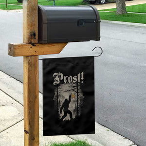 Oktoberfest Bigfoot Garden Flag Vintage Forest Sasquatch Drinking Prost TS10 Print Your Wear
