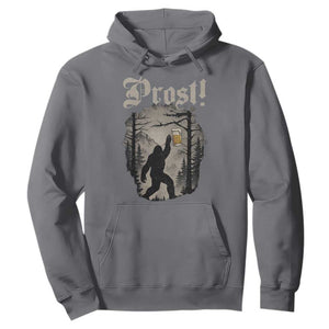 Oktoberfest Bigfoot Hoodie Vintage Forest Sasquatch Drinking Prost TS10 Charcoal Print Your Wear