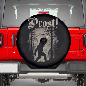 Oktoberfest Bigfoot Spare Tire Cover Vintage Forest Sasquatch Drinking Prost TS10 Black Print Your Wear