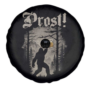 Oktoberfest Bigfoot Spare Tire Cover Vintage Forest Sasquatch Drinking Prost TS10 Print Your Wear
