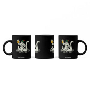 Funny Bigfoot Loch Ness Monster Oktoberfest Coffee Mug German Oktoberfest Sasquatch Drinking TS10 Print Your Wear