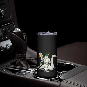 Funny Bigfoot Loch Ness Monster Oktoberfest Skinny Tumbler German Oktoberfest Sasquatch Drinking TS10 Print Your Wear