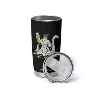 Funny Bigfoot Loch Ness Monster Oktoberfest Tumbler Cup German Oktoberfest Sasquatch Drinking TS10 Print Your Wear