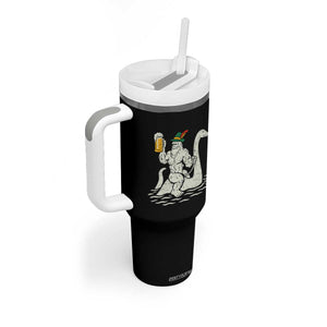 Funny Bigfoot Loch Ness Monster Oktoberfest Tumbler With Handle German Oktoberfest Sasquatch Drinking TS10 Print Your Wear