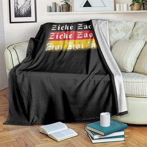 Zicke Zacke Hoi Oktoberfest Throw Blanket Vintage German Flag TS10 Print Your Wear