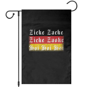 Zicke Zacke Hoi Oktoberfest Garden Flag Vintage German Flag TS10 Black Print Your Wear