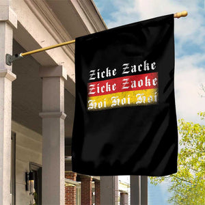 Zicke Zacke Hoi Oktoberfest Garden Flag Vintage German Flag TS10 Print Your Wear