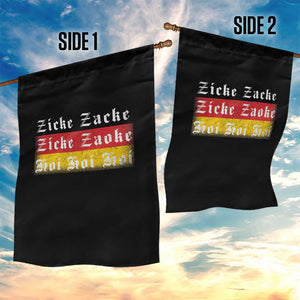 Zicke Zacke Hoi Oktoberfest Garden Flag Vintage German Flag TS10 Print Your Wear