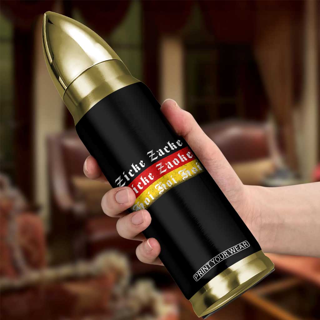 Zicke Zacke Hoi Oktoberfest Bullet Tumbler Vintage German Flag TS10 Print Your Wear