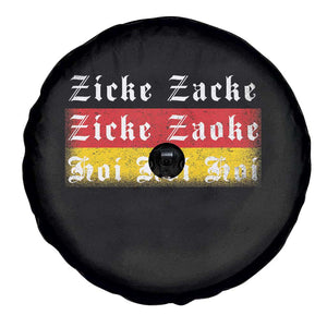 Zicke Zacke Hoi Oktoberfest Spare Tire Cover Vintage German Flag TS10 Print Your Wear