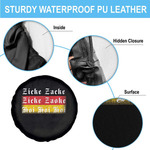 Zicke Zacke Hoi Oktoberfest Spare Tire Cover Vintage German Flag TS10 Print Your Wear