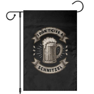 Funny Oktoberfest Garden Flag I Dont Give A Schnitzel German Beer Wurst TS10 Black Print Your Wear