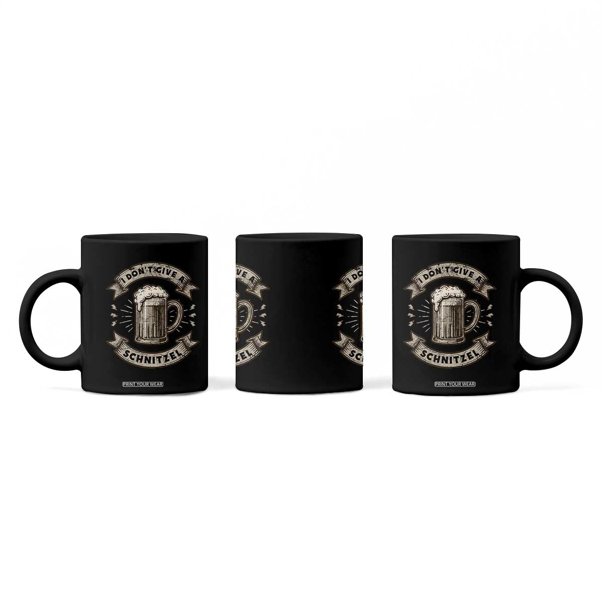 Funny Oktoberfest Coffee Mug I Dont Give A Schnitzel German Beer Wurst TS10 Print Your Wear