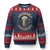Funny Oktoberfest Ugly Christmas Sweater I Dont Give A Schnitzel German Beer Wurst TS10 Navy Red Print Your Wear