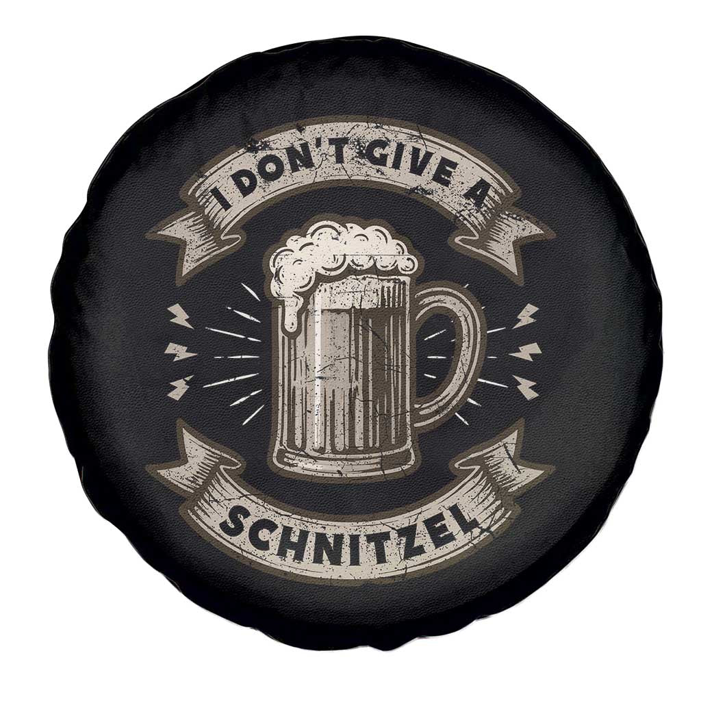 Funny Oktoberfest Spare Tire Cover I Dont Give A Schnitzel German Beer Wurst TS10 Print Your Wear