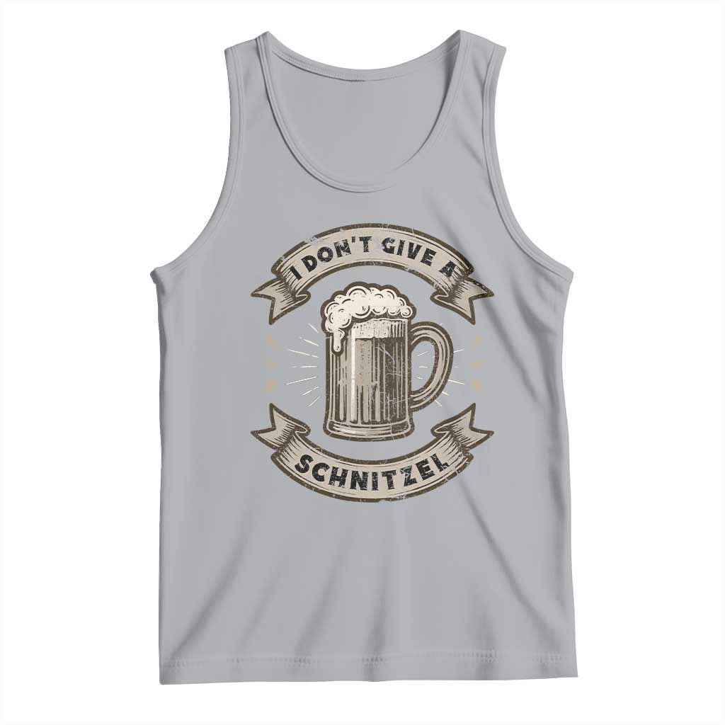 Funny Oktoberfest Tank Top I Dont Give A Schnitzel German Beer Wurst TS10 Athletic Heather Print Your Wear