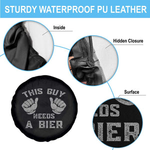 This Guy Needs A Bier Oktoberfest Spare Tire Cover Funny Mens Drinking Gift TS10 Print Your Wear