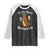 Oktoberfest On My Wurst Behavior Raglan Shirt Funny German TS10 Black White Print Your Wear