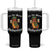 Oktoberfest On My Wurst Behavior Tumbler With Handle Funny German TS10 One Size: 40 oz Black Print Your Wear