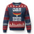 Oktoberfest On My Wurst Behavior Ugly Christmas Sweater Dont Give Schnitzel Funny German TS10 Navy Red Print Your Wear