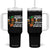 Funny Oktoberfest Tumbler With Handle On My Wurst Behavior Sarcastic German TS10 One Size: 40 oz Black Print Your Wear
