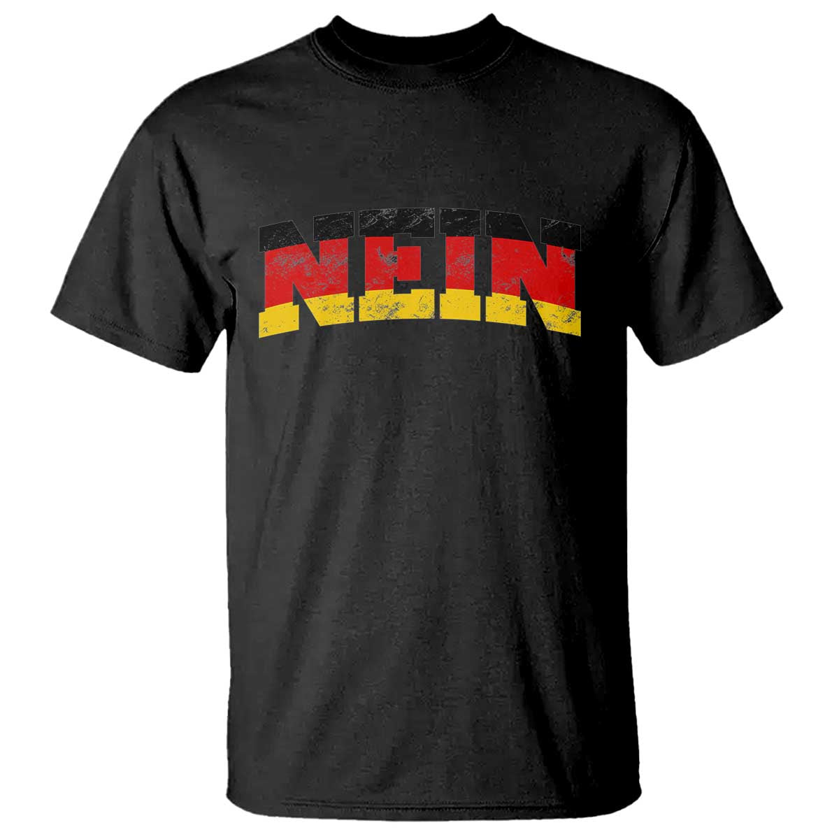 Nein Germany T Shirt No Saying Funny German Flag Oktoberfest TS10 Black Print Your Wear