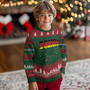 Nein Germany Knit Sweatshirt No Saying Funny German Flag Oktoberfest TS10 Christmas Print Your Wear