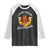 Funny Oktoberfest Raglan Shirt Just Here for Schitzengiggles German Flag TS10 Black White Print Your Wear