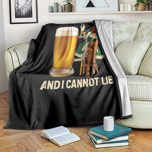 Oktoberfest Beer Throw Blanket Funny I Like Big Mugs Pin Up Girl Dirndl TS10 Print Your Wear
