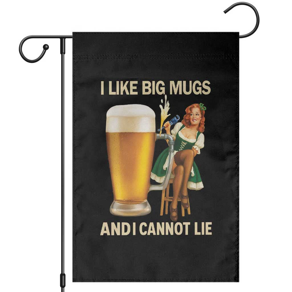 Oktoberfest Beer Garden Flag Funny I Like Big Mugs Pin Up Girl Dirndl TS10 Black Print Your Wear