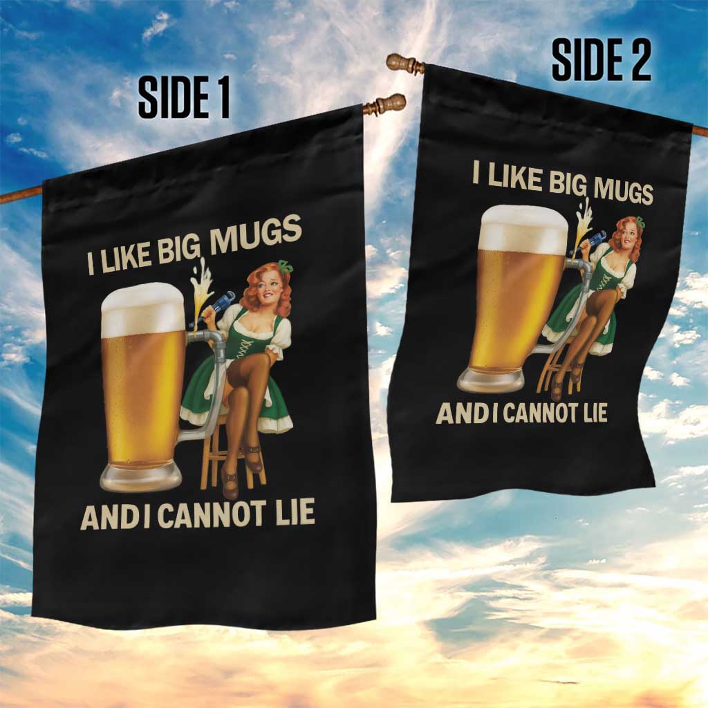 Oktoberfest Beer Garden Flag Funny I Like Big Mugs Pin Up Girl Dirndl TS10 Print Your Wear