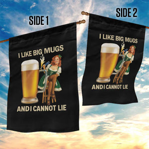Oktoberfest Beer Garden Flag Funny I Like Big Mugs Pin Up Girl Dirndl TS10 Print Your Wear