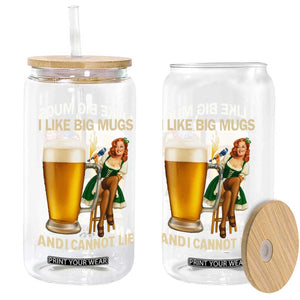 Oktoberfest Beer Glass Can Funny I Like Big Mugs Pin Up Girl Dirndl TS10 Print Your Wear
