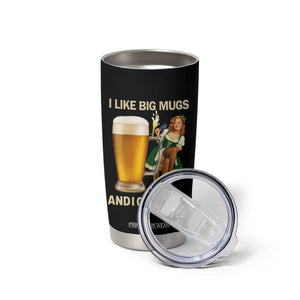 Oktoberfest Beer Tumbler Cup Funny I Like Big Mugs Pin Up Girl Dirndl TS10 Print Your Wear