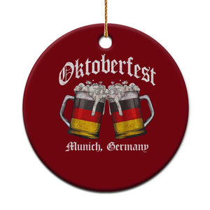 Vintage Oktoberfest Munich Ceramic Ornament Prost Beer Germany Flag Drinking TS10 1pc Red Print Your Wear