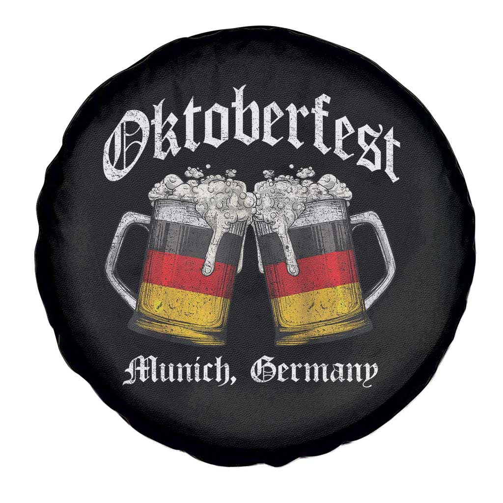 Vintage Oktoberfest Munich Spare Tire Cover Prost Beer Germany Flag Drinking TS10 Print Your Wear