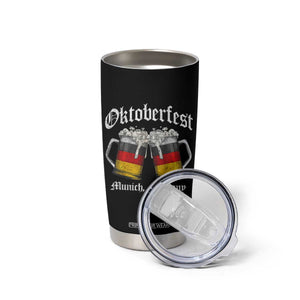 Vintage Oktoberfest Munich Tumbler Cup Prost Beer Germany Flag Drinking TS10 Print Your Wear